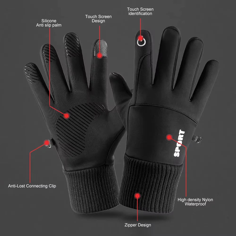 Montrip™ Touchscreen Thermal Waterproof Gloves