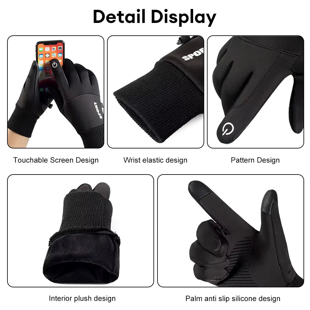 Montrip™ Touchscreen Thermal Waterproof Gloves