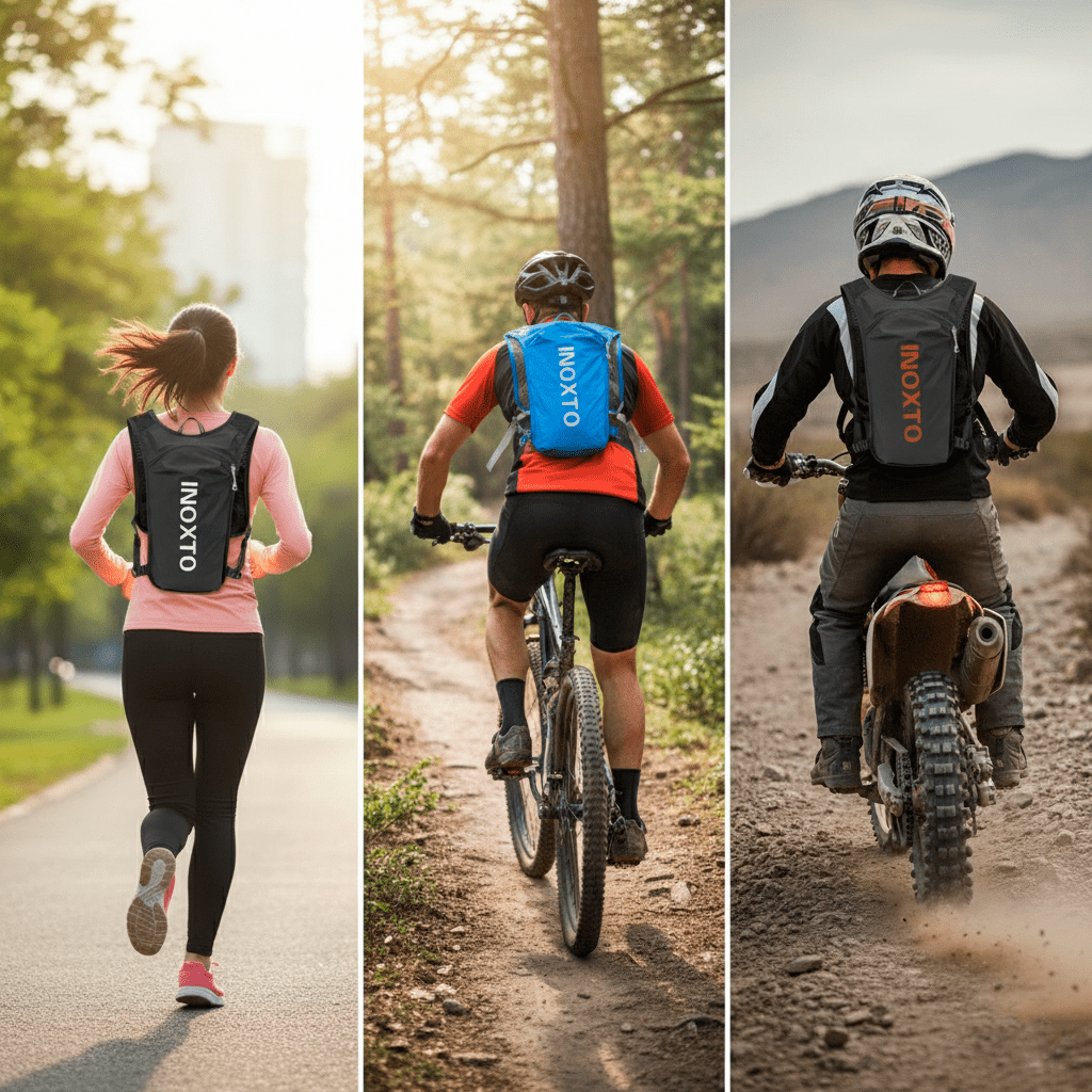 Breathable Hydration Vest with Phone Pocket for Running & Cycling - Montrip